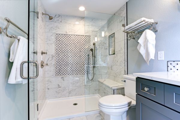 Shower Base Installation in Parrish