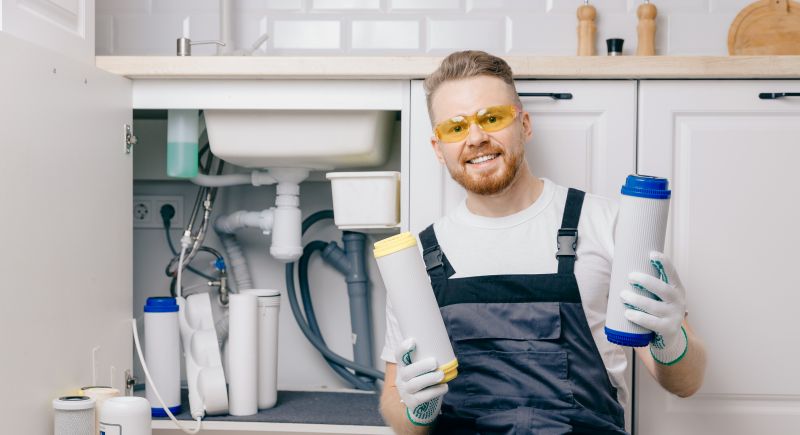 Plumbing Connection for Water Softening